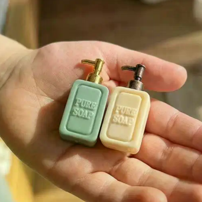 Pet Supplies Outlet - 4Pcs Miniature Soap Dispenser Dollhouse Split