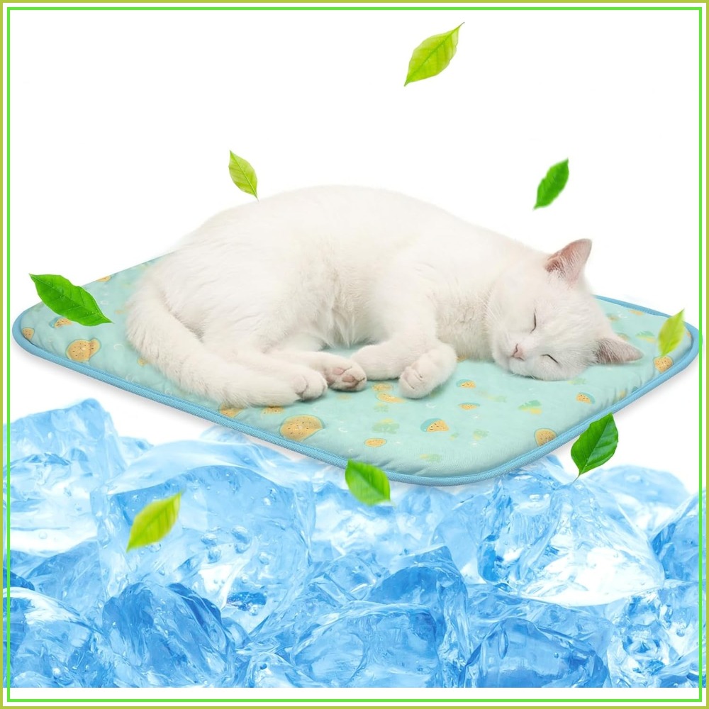 Dog Cooling Mat - Ice Silk Pet Cooling Mat for