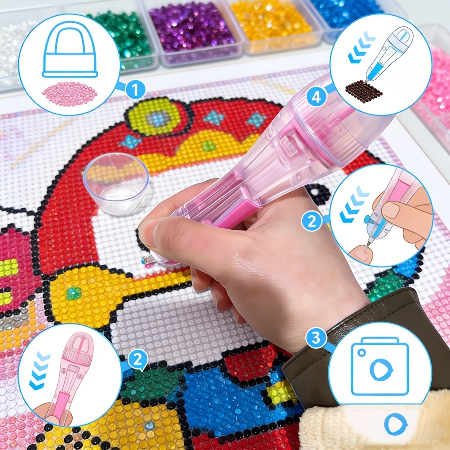 Pet Supplies Outlet - Automatic Bead Pen with Ergonomic Grip,