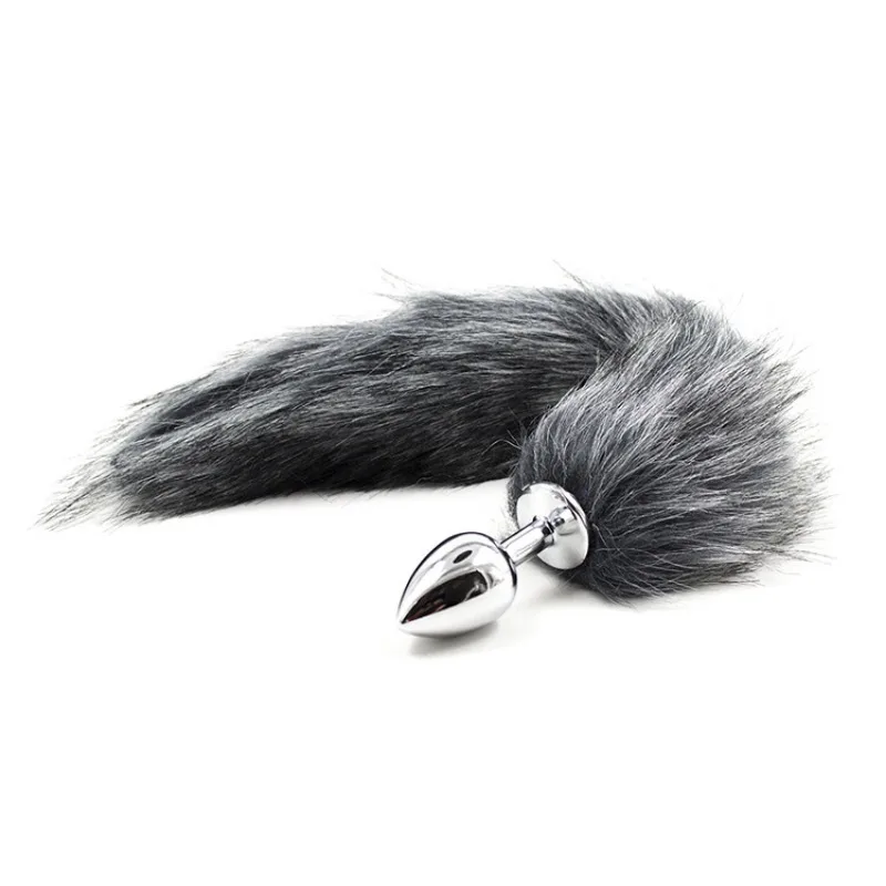 Faux Fur Fox Tail Anal Plug Me - Pet Supplies Outlet ulasan dan harga