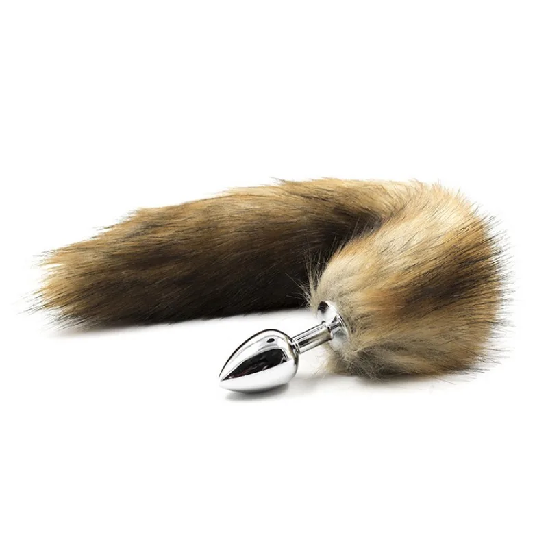 Faux Fur Fox Tail Anal Plug Me - Pet Supplies Outlet ulasan dan harga
