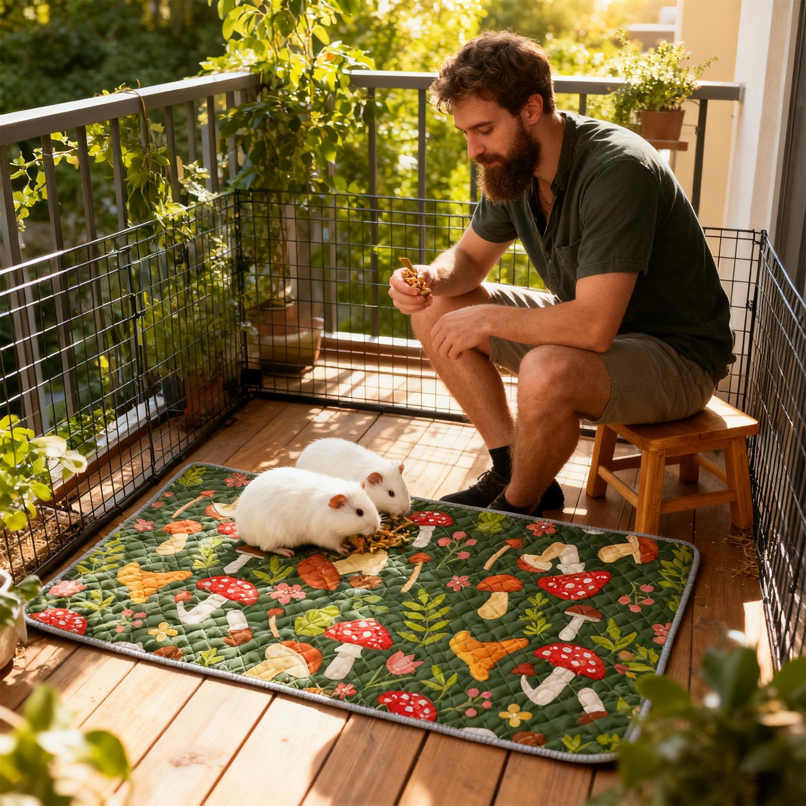 Ferret Cage Liner Absorbent Wa - Hedgehog Bedding Liner ulasan dan harga
