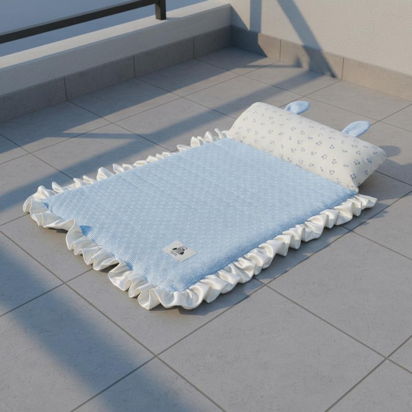 Dog Cooling Mat Cute Ear Pillo - Dog Cooling Mat ulasan dan harga