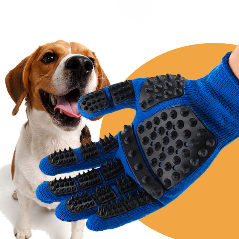 Cat Grooming Glove Dog Massage - Pet Supplies Grooming Hours ulasan dan harga
