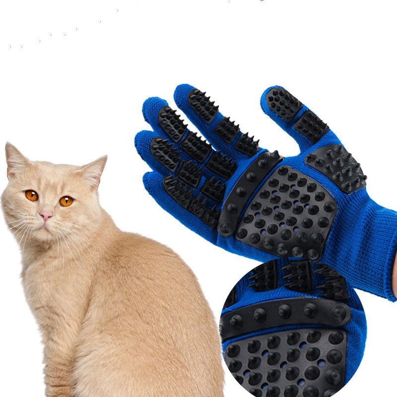 Cat Grooming Glove Dog Massage - Pet Supplies Grooming Hours ulasan dan harga