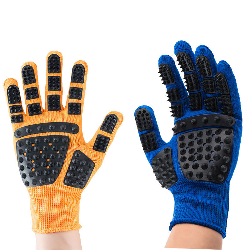 Cat Grooming Glove Dog Massage - Pet Supplies Grooming Hours ulasan dan harga