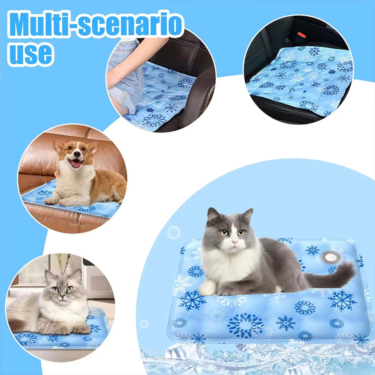 Foldable Cooling Mat for Dogs  - Dog Cooling Mat ulasan dan harga