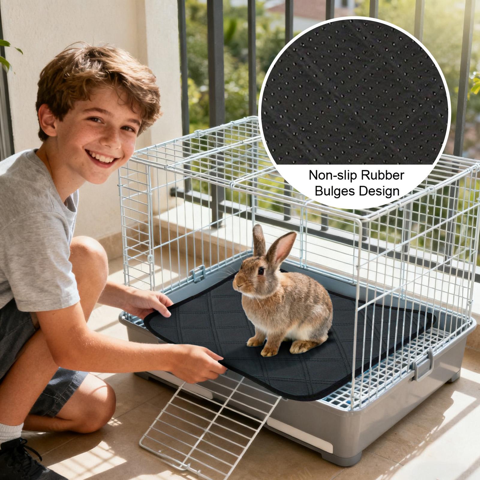 Bunny Cage Liner 4 Pieces Trai - Hedgehog Bedding Liner ulasan dan harga