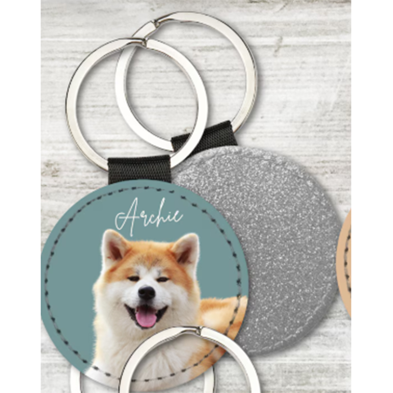 Custom Pet Photo Keychain Pers - Pet Supplies Outlet ulasan dan harga