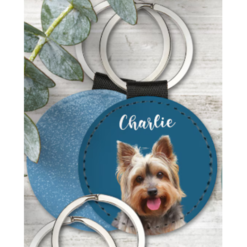 Custom Pet Photo Keychain Pers - Pet Supplies Outlet ulasan dan harga