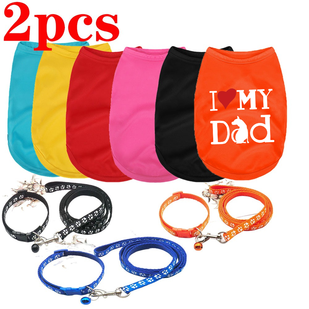 2PCS Pet Clothes for Dogs Pet  - Pet Supplies Jersey ulasan dan harga