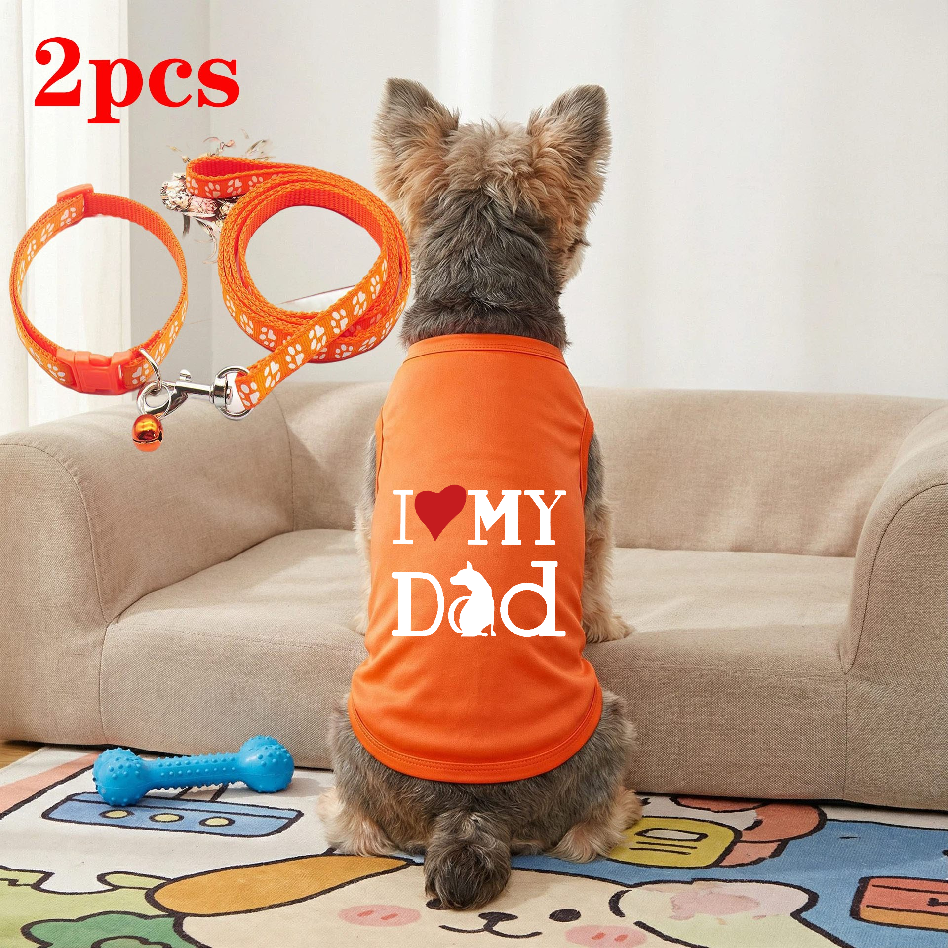 2PCS Pet Clothes for Dogs Pet  - Pet Supplies Jersey ulasan dan harga