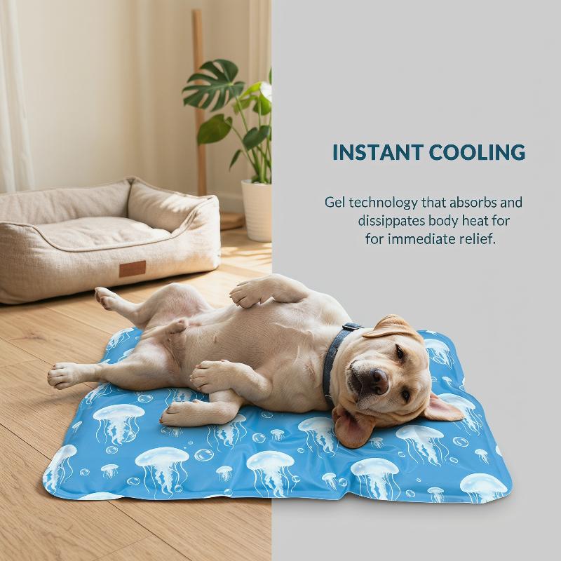 Self Cooling Gel Dog Cat Ice P - Dog Cooling Mat ulasan dan harga