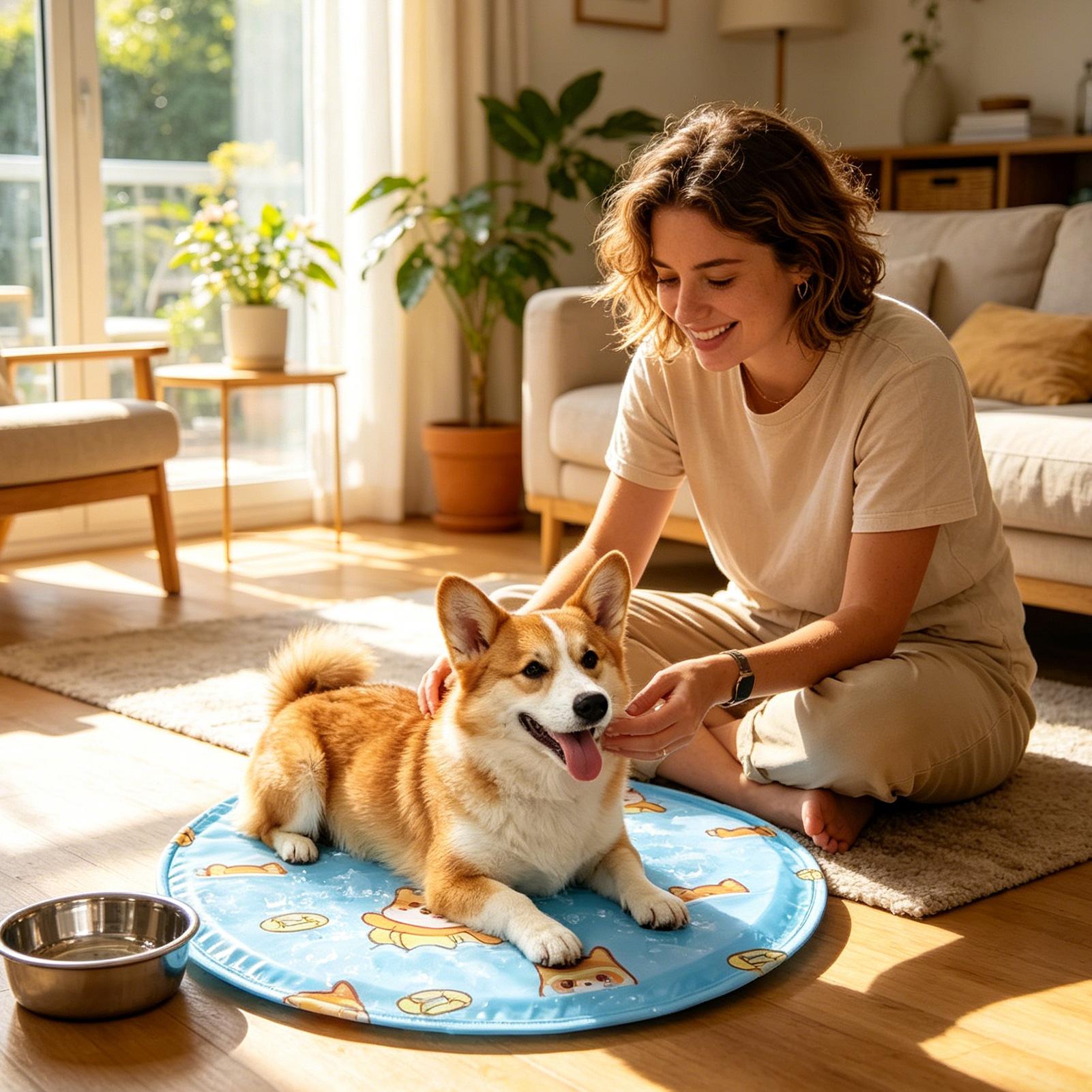 Dog Cooling Gel Mat Comfortabl - Dog Cooling Mat ulasan dan harga