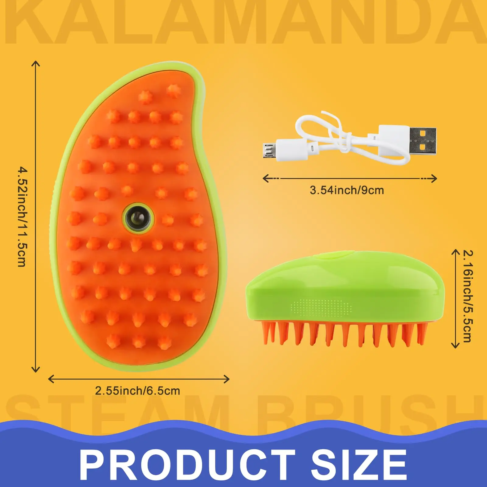3-in-1 Steamy Brush for Pet Ca - Pet Supplies Grooming Hours ulasan dan harga