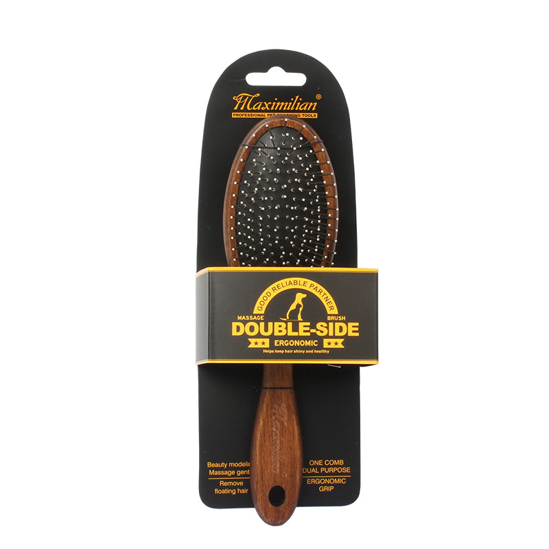 Pet Dog Comb Antique Solid Woo - Pet X Supplies & Tack ulasan dan harga