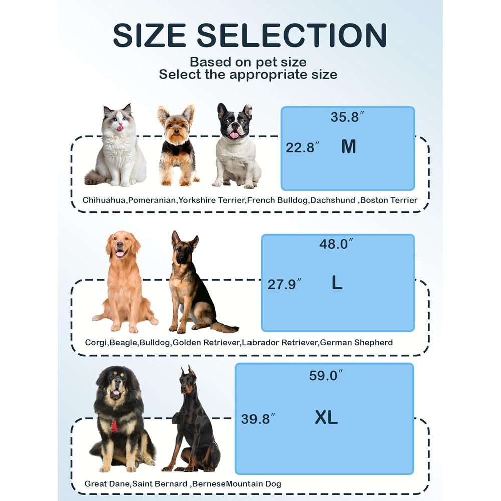 Dog Cooling Mat, Reversible Se - Dog Cooling Mat ulasan dan harga