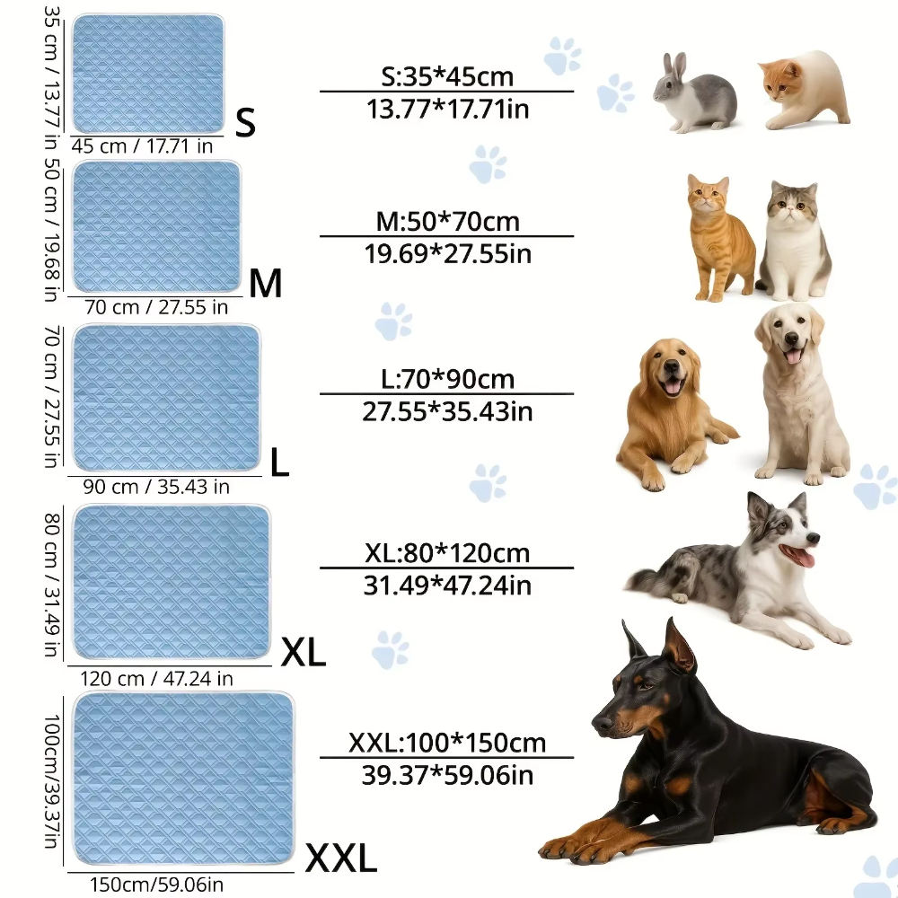 1PC A Pet Cooling Pad Ceiling  - Dog Cooling Mat ulasan dan harga
