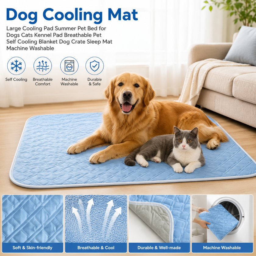 1PC A Pet Cooling Pad Ceiling  - Dog Cooling Mat ulasan dan harga