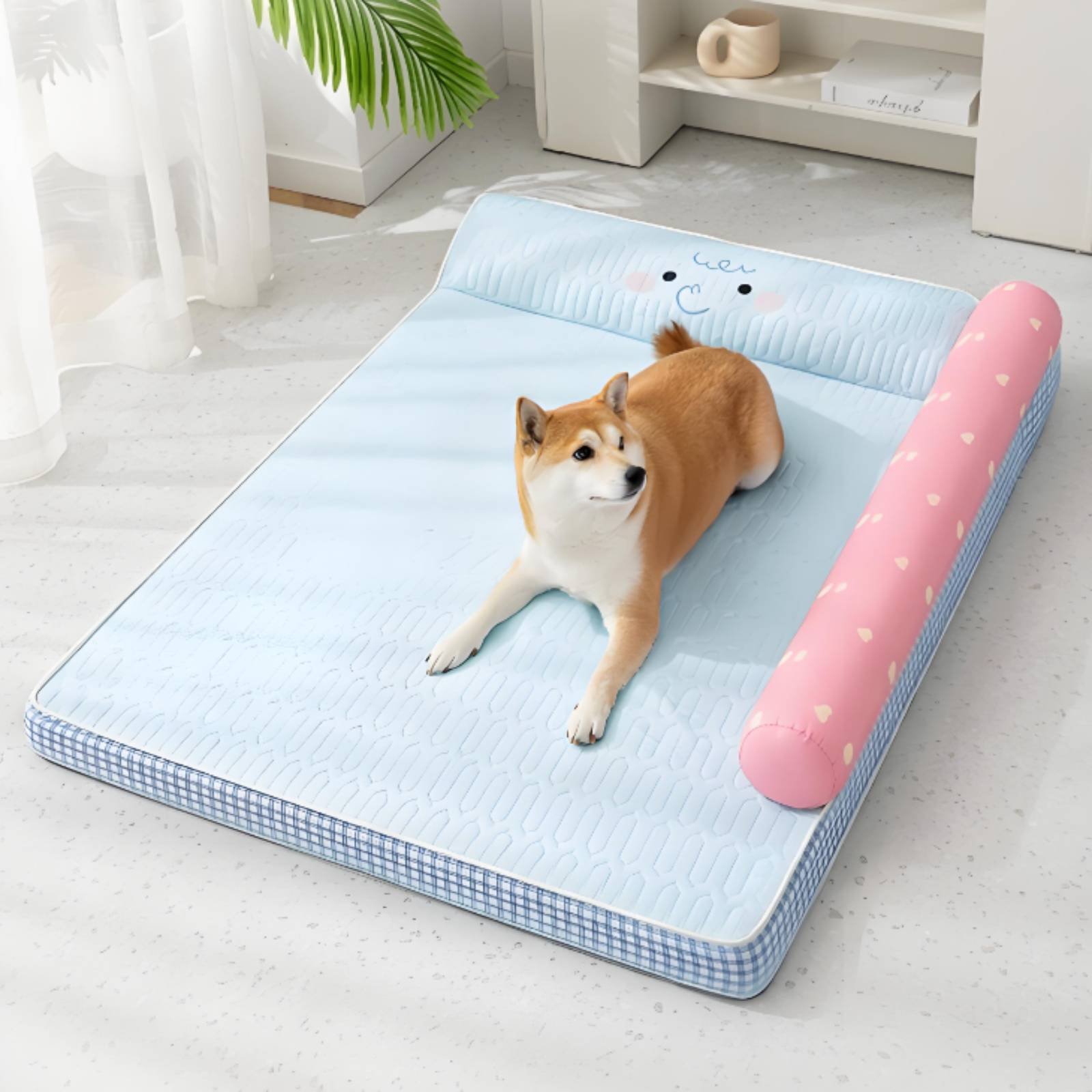 Ice Silk Pet Mat Easy to Clean - Dog Cooling Mat ulasan dan harga