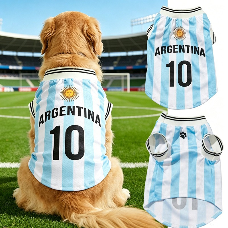 Breathable Mesh Pet Jersey Sum - Pet Supplies Jersey ulasan dan harga