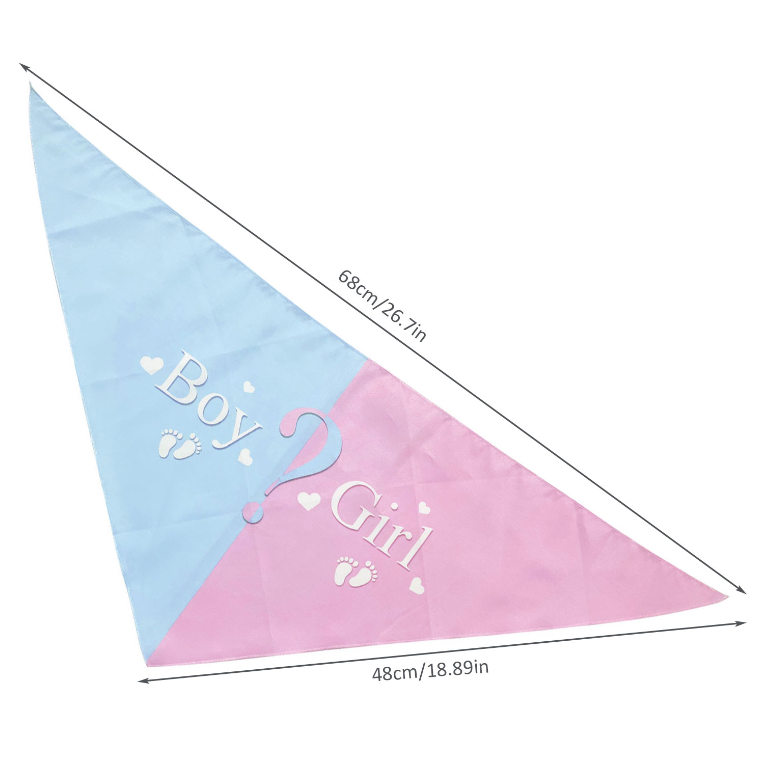 Gender Reveal Pet Bandana - Pi - Pet Supplies Outlet ulasan dan harga