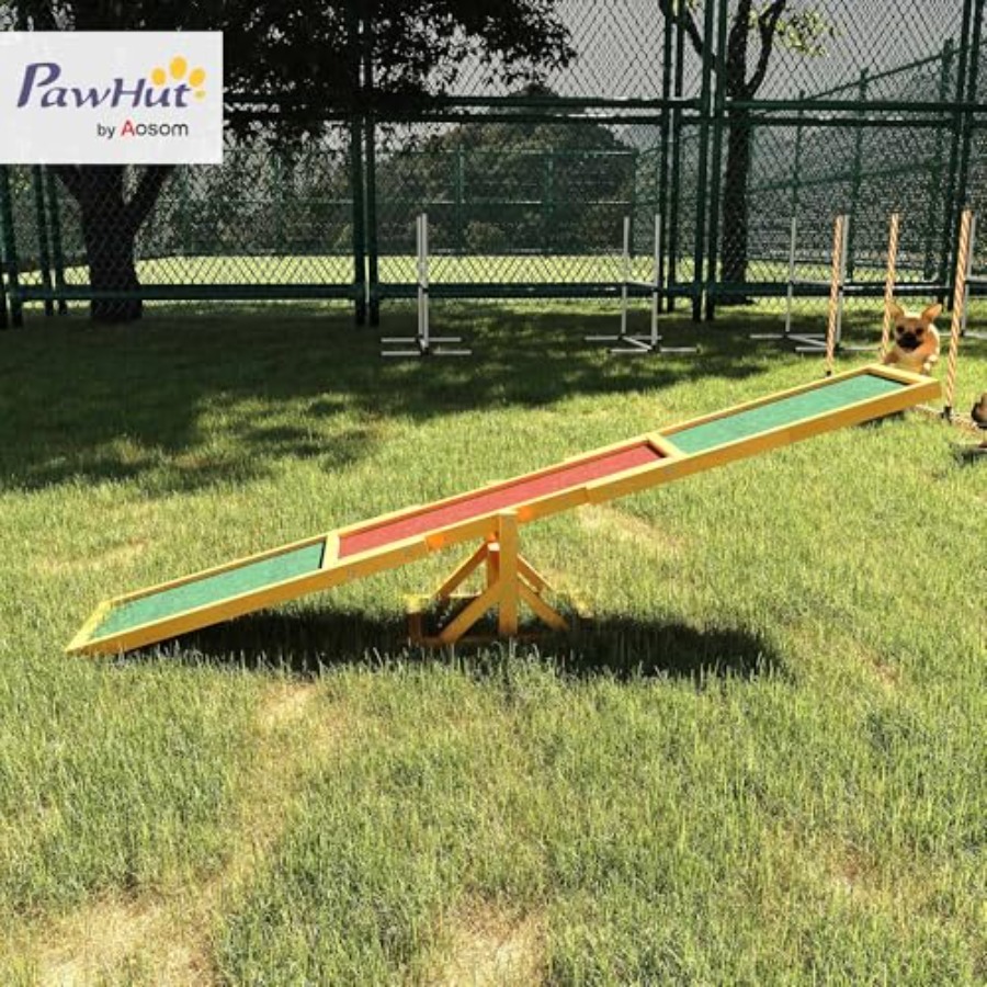 Wooden Dog Agility Seesaw for  - Pet X Supplies & Tack ulasan dan harga