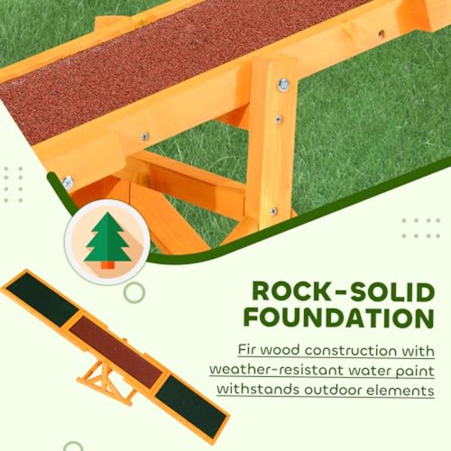 Wooden Dog Agility Seesaw for  - Pet X Supplies & Tack ulasan dan harga