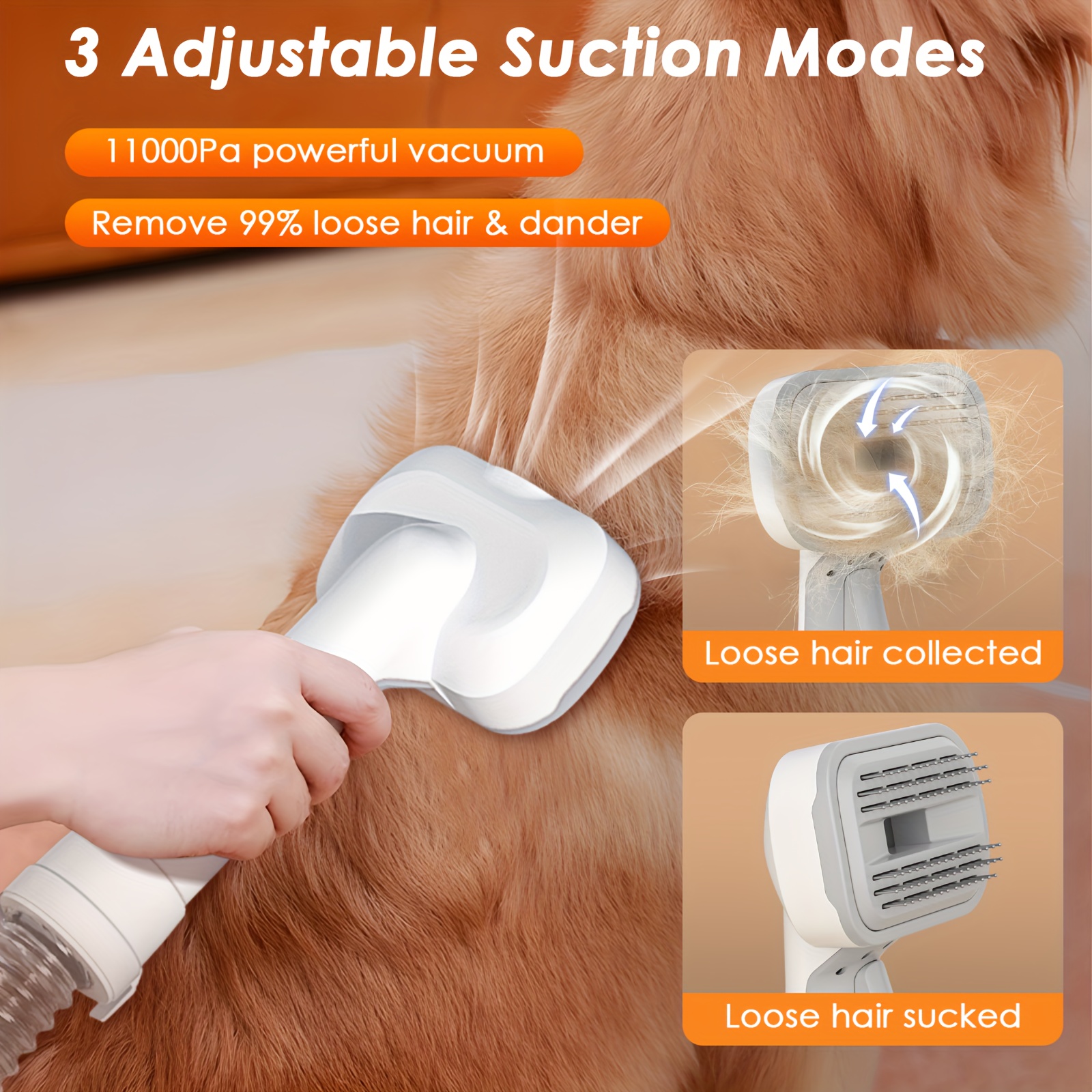 8-in-1 Dog Grooming Vacuum for - Pet Supplies Grooming Hours ulasan dan harga