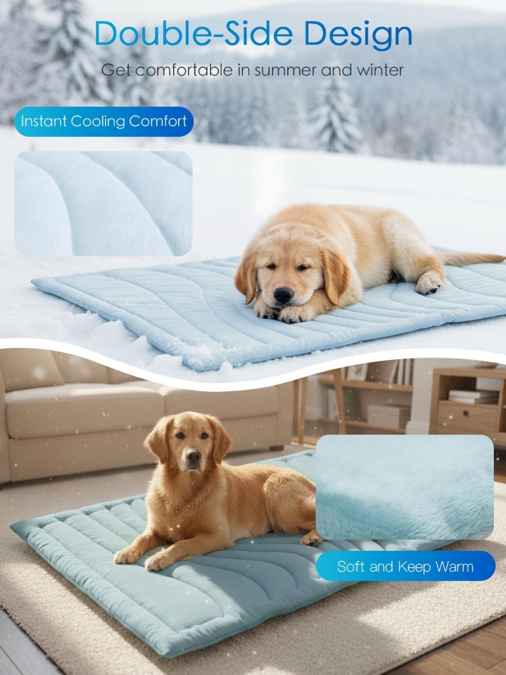 Dog Cooling Mat, Q-MAX＞0.46, T - Dog Cooling Mat ulasan dan harga