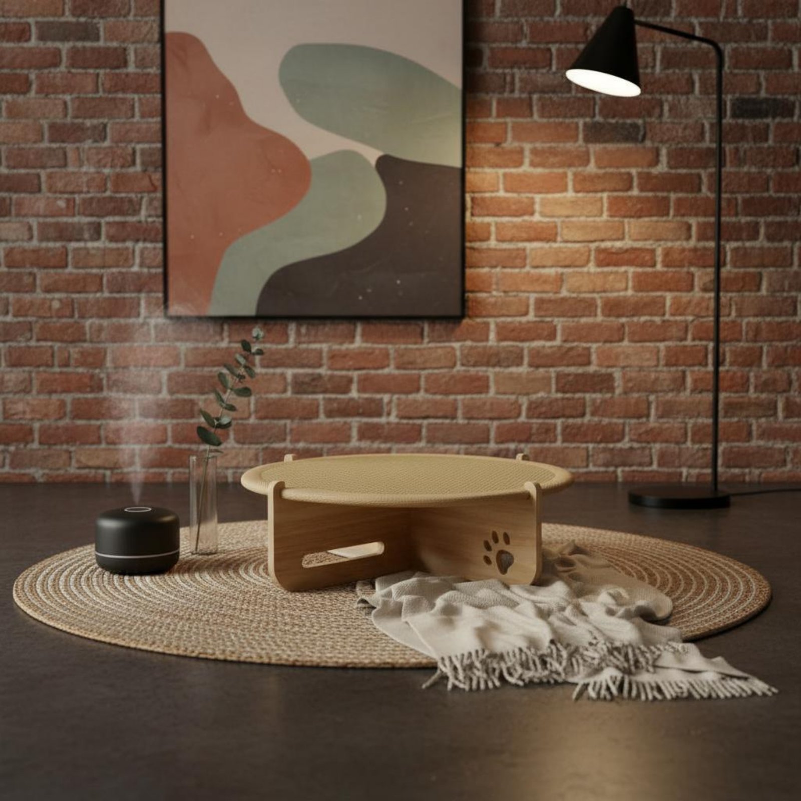 Feline Scratcher Bed Two-in-Si - Dog Cooling Mat ulasan dan harga