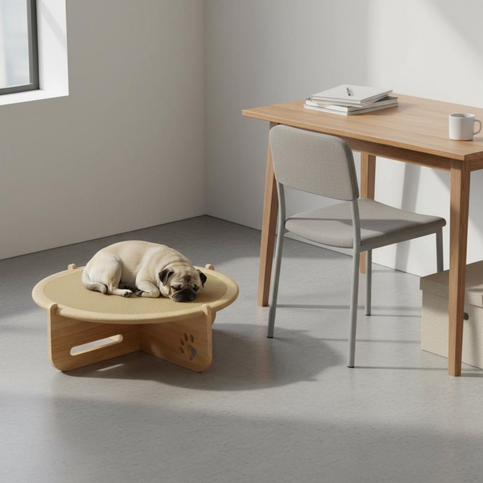 Feline Scratcher Bed Two-in-Si - Dog Cooling Mat ulasan dan harga